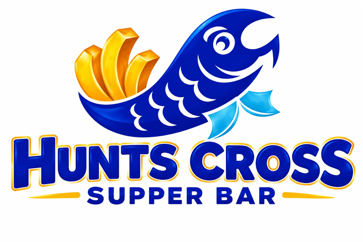 Hunts Cross Supper Bar fish and chips logo